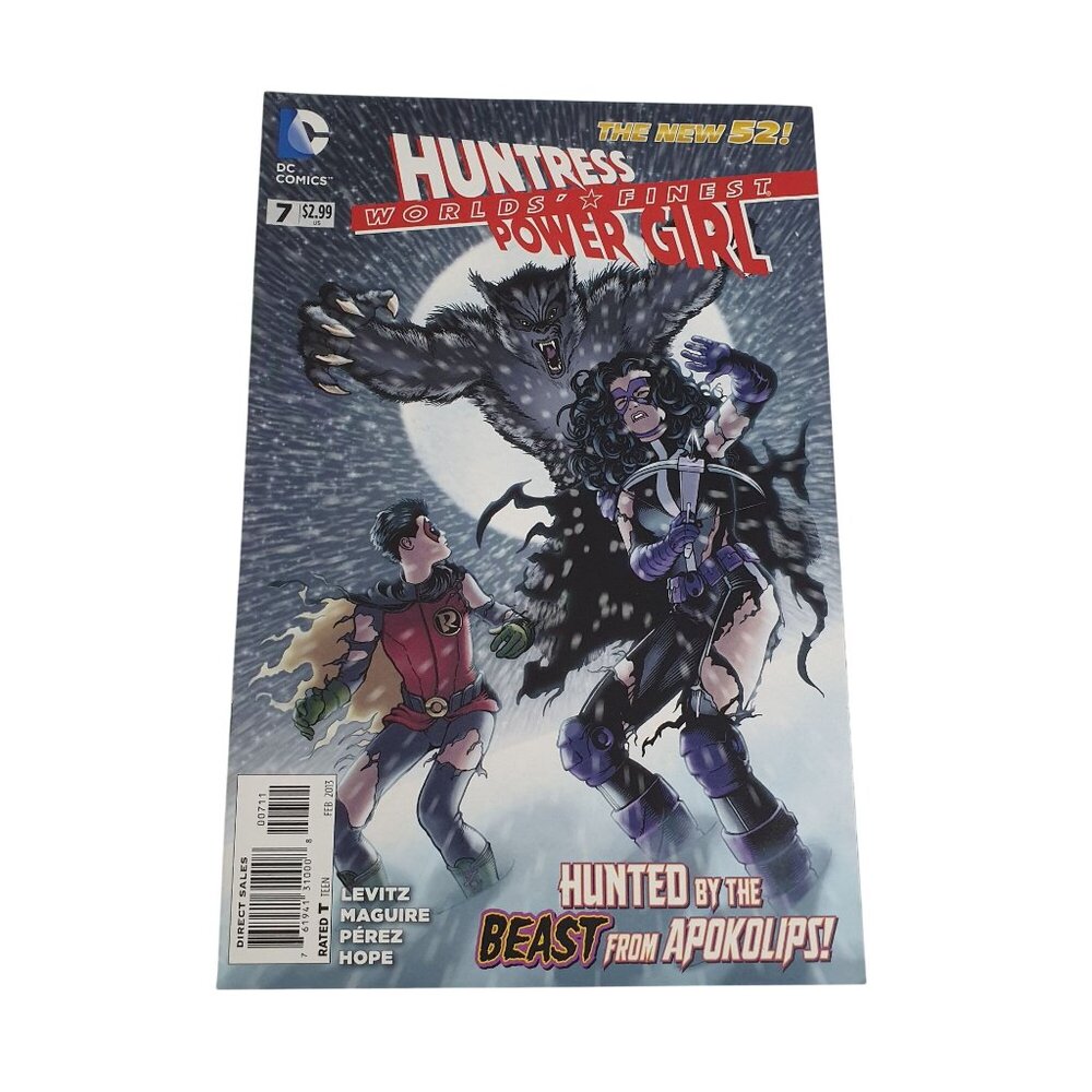 Huntress Worlds Finest Power Girl Issue 7 DC Comics 1st Printing Bagged Boarded